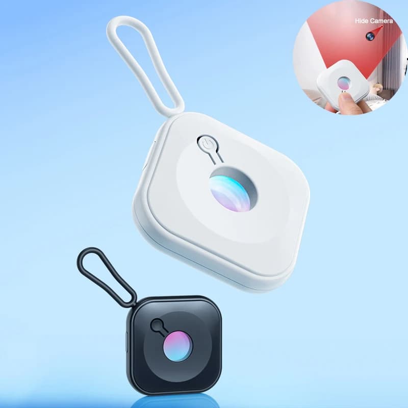 Infrared Camera Detector for Hotel Hidden Portable Pinhole Scanner Detect Gadget Anti-Peeping Security Protection With LED Light