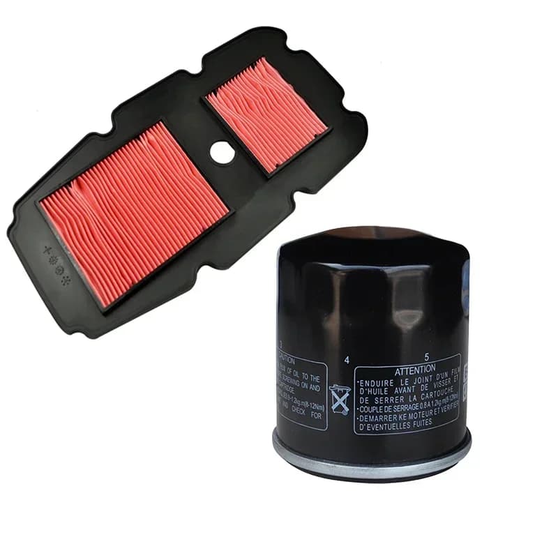 Motorcycle Air Filter And Oil Filters For Honda XL650V Transalp 650 2001-2007