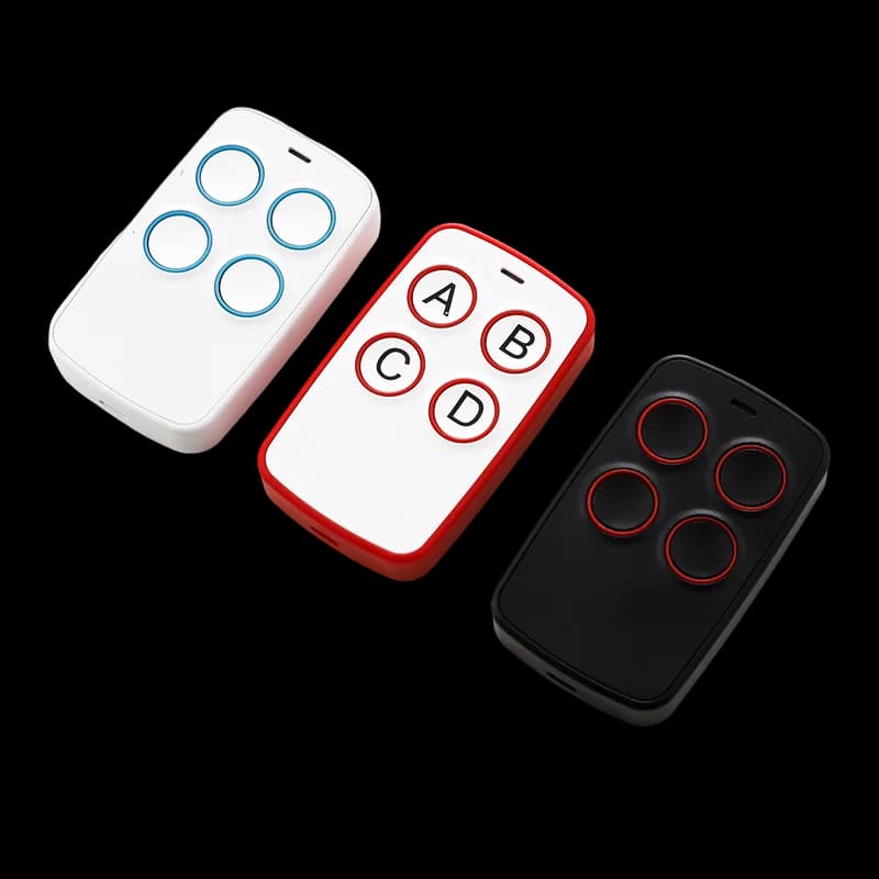 433MHz Auto Copy Remote Control Electric Garage Door Opener Remote Controller Duplicator Clone Cloning Code 4 Keys Transmitter