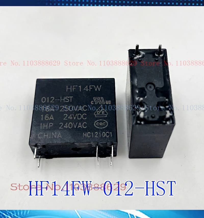 HF14FW-005/012/24-HST 6 5V 12V 24V 16A