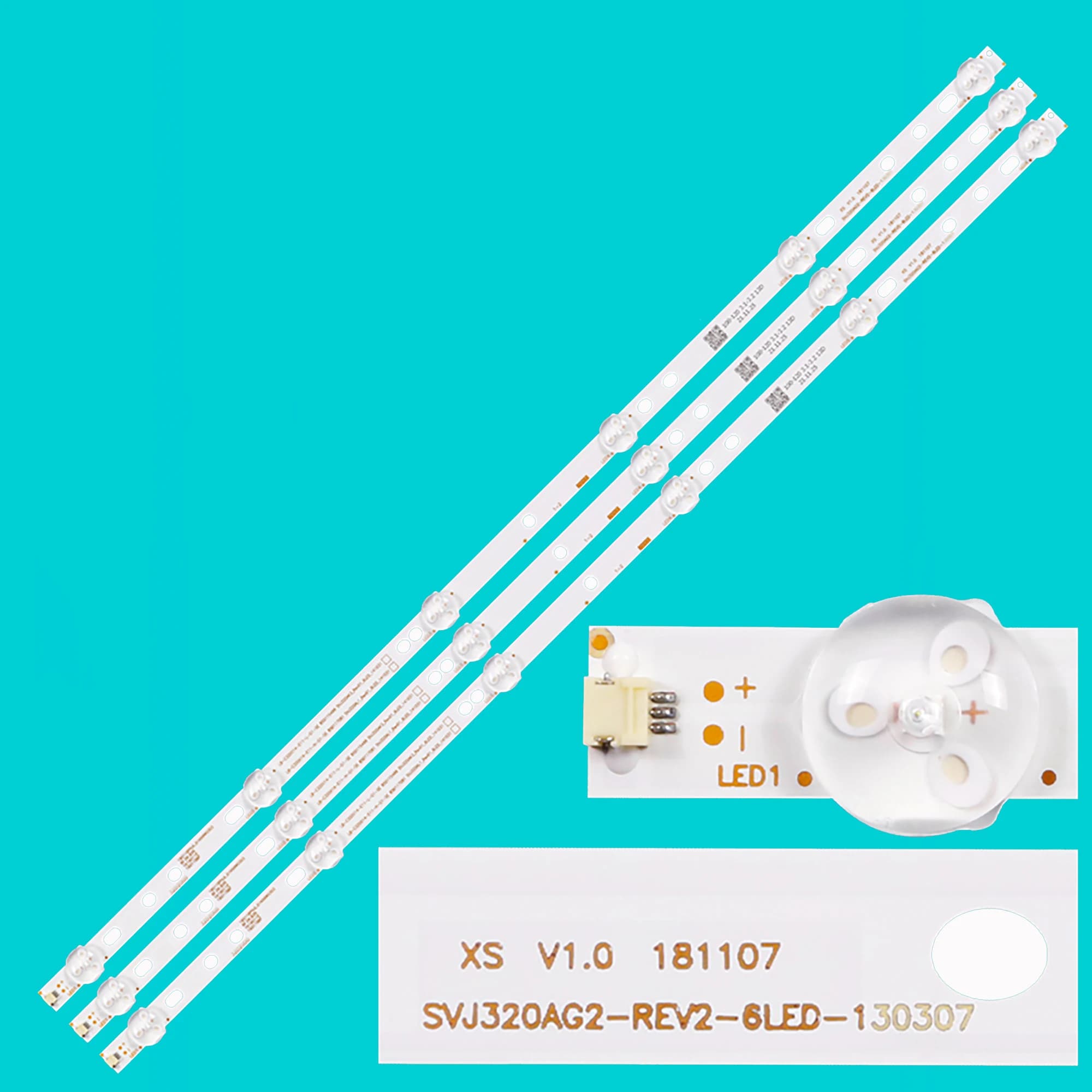 LED strip for  CHDMT32LB01 32D2000 TF-LED32S22T2 RL-32D1309 LED32C1000N LB-C320X14-E12-H-G1-SE3 LB-C320X14-E11-H-G1-SE