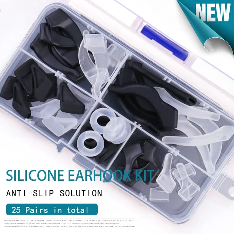 Eyeglass Retainer Glasses Sunglasses Slip Sets Anti Slip Silicone Ear Hook
