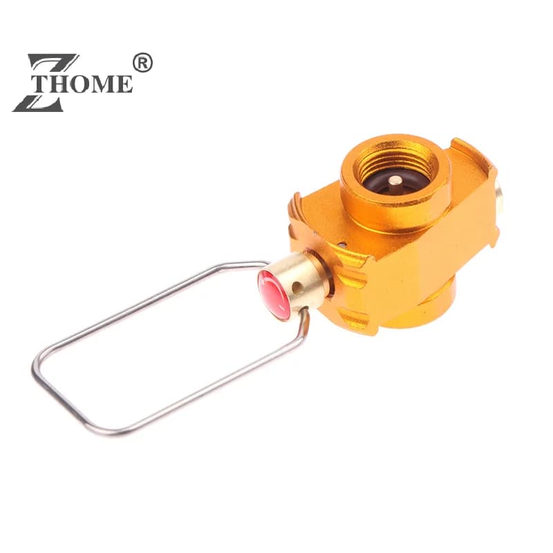 Camping Gas Saver Plus Gas Converter Shifter Refill Flat Tank Conversion Adapter Camping Gas Adapter Valve