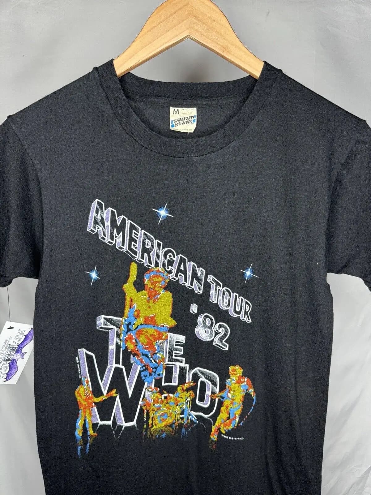 Vintage 1982 The Who American Tour T Shirt