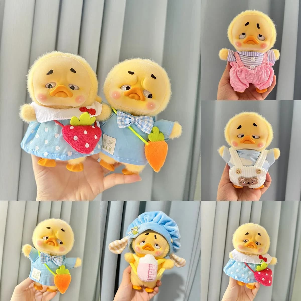 Kindergarten Sets Annoying Duck Upset Duck Clothing Plush Series Cute Baby Accessories Small Yellow Duck Doll Clothes