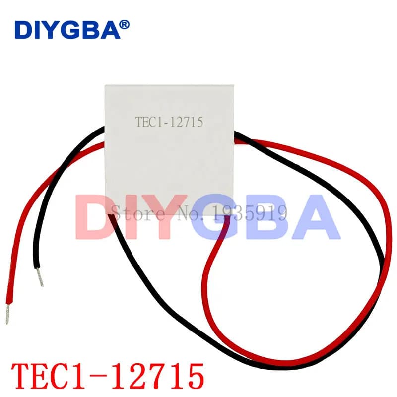 TEC1 12715 TEC 1 12715 136.8W 12V-15.4V 15A TEC Thermoelectric Cooler Peltier (TEC1-12715)