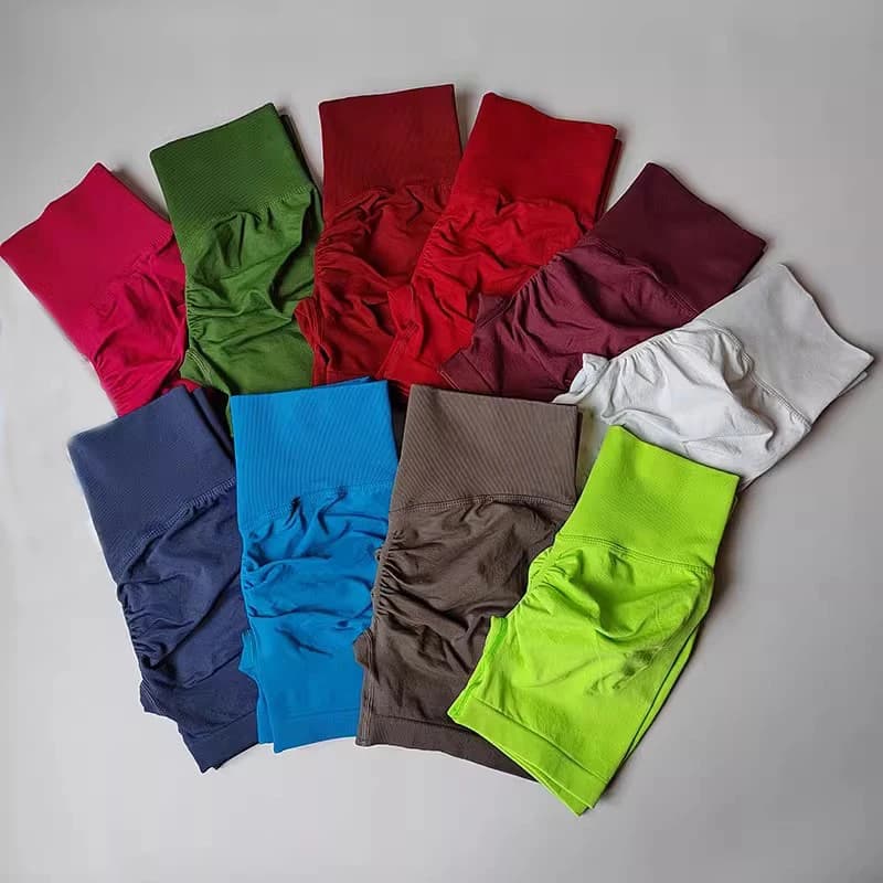 Peach Buttocks Fitness Shorts Women Sports Buttocks Lifting Yoga Shorts for Hips High Waist and Abdomen High Elastic Tights