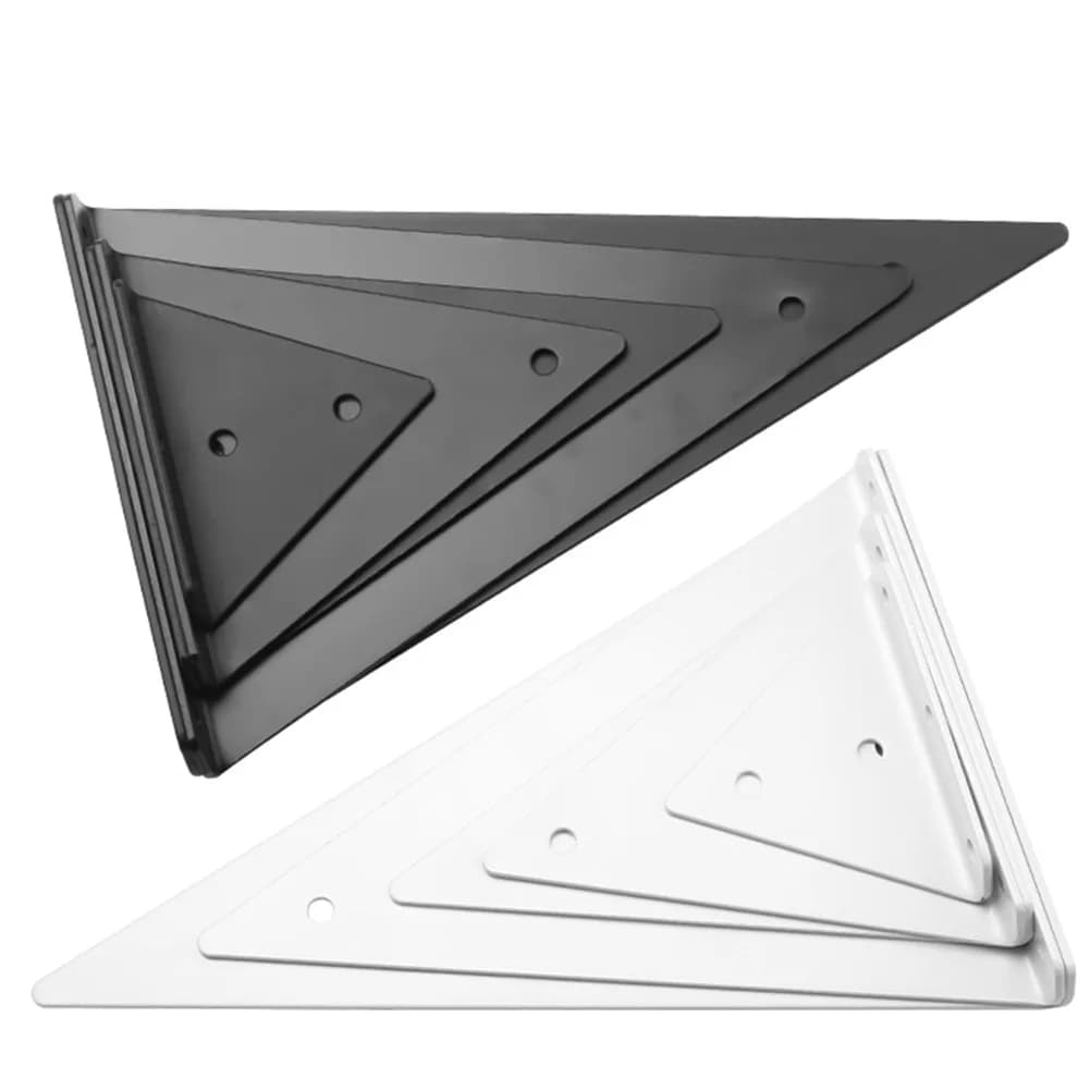 Shelf Triangle Brackets Heavy Duty Bracket For Shelves Square Floating Support Thickening Skewback Bearer Storage Holders