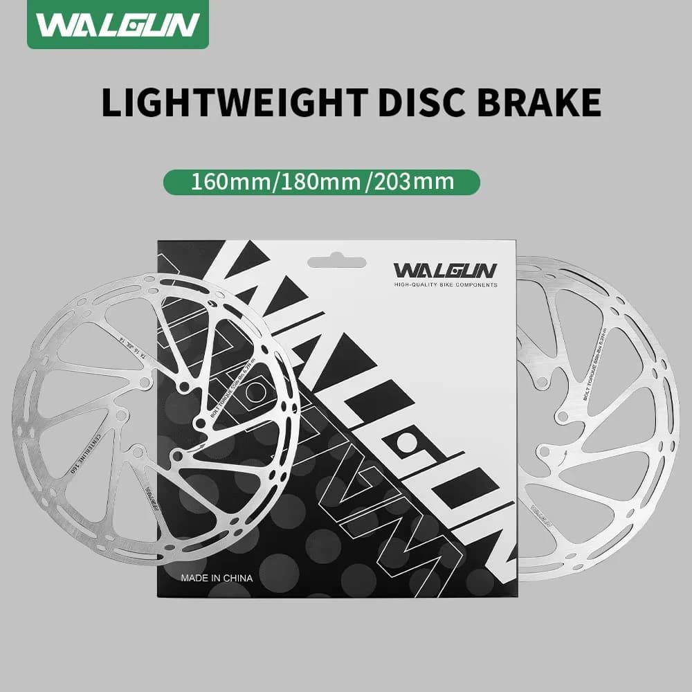 Bicycle Disc Brake 160mm 180mm 203mm Stainless Steel Road Mountain MTB Folding Bikes Hydraulic Disc Brake Rotors Cycling Parts