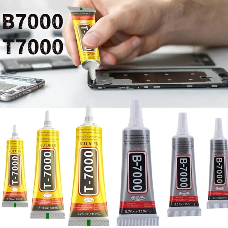 1PCS 15/50/110ML T7000 Adhesive Glue for Phone Repair B7000 Liquid Glue Multi-purpose Super Glue With Precision Applicator Tip