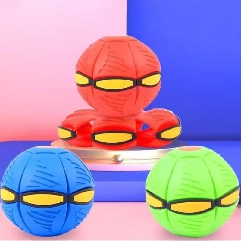 Children's Interactive Toys Outdoor Sports Game Elastic Magic Conversion Ball Deformation Decompression Ventilation Ball