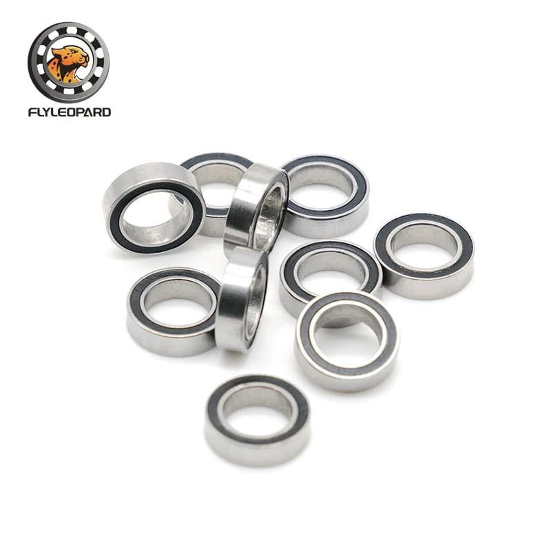 SMR117-2RS Bearing ABEC-7 10PCS 7x11x3 mm Miniature Stainless Steel SMR117RS Ball Bearings Blue Sealed Bearing SMR117 2RS