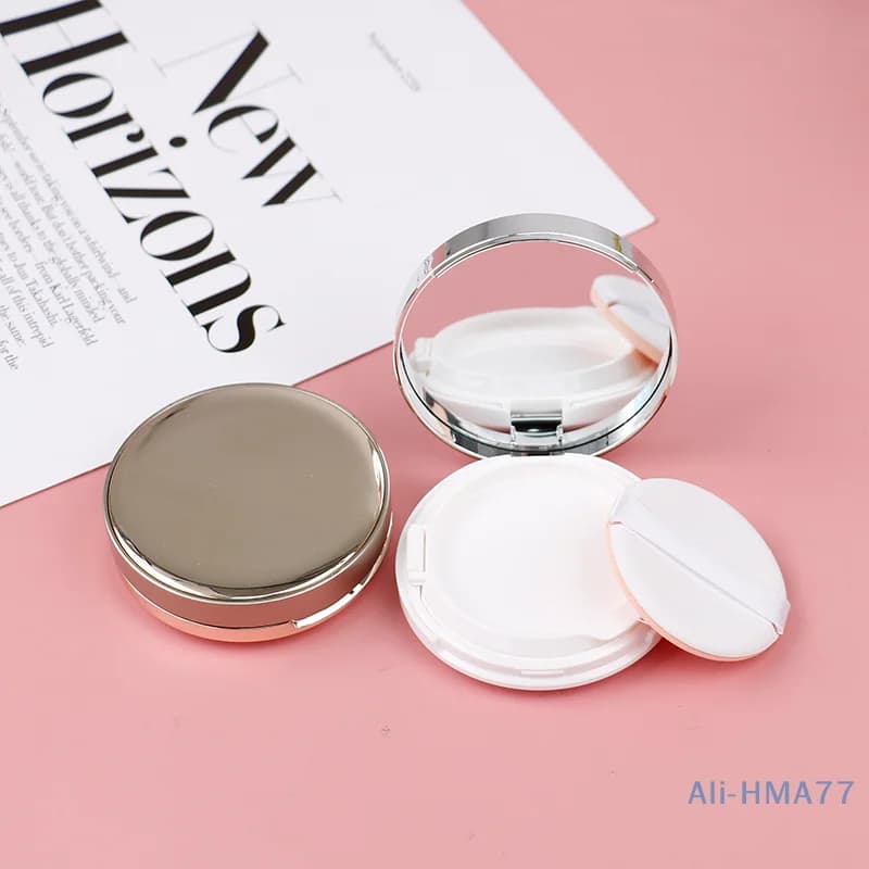 1 PC Portable Folding Mirror Compact Stainless Steel Metal Makeup Cosmetic Pocket Mirror Beauty Accessories