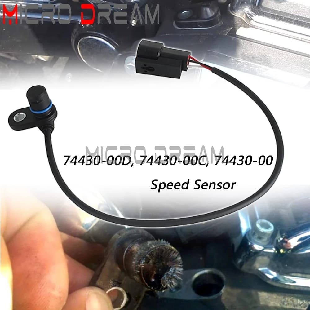 Gearbox Speedo Sensor For Harley Softail Road King Classic Electra Glide Softail Night Train 00-06 Electronic Speedometer Sensor