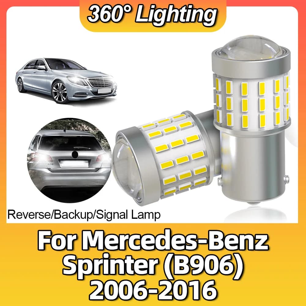 1156 BA15S P21W Led Car Bulb Turn Signal Light Reverse Lamp For Mercedes-Benz Sprinter (B906) 2006 2007 2008 2009 2010 2011-2016