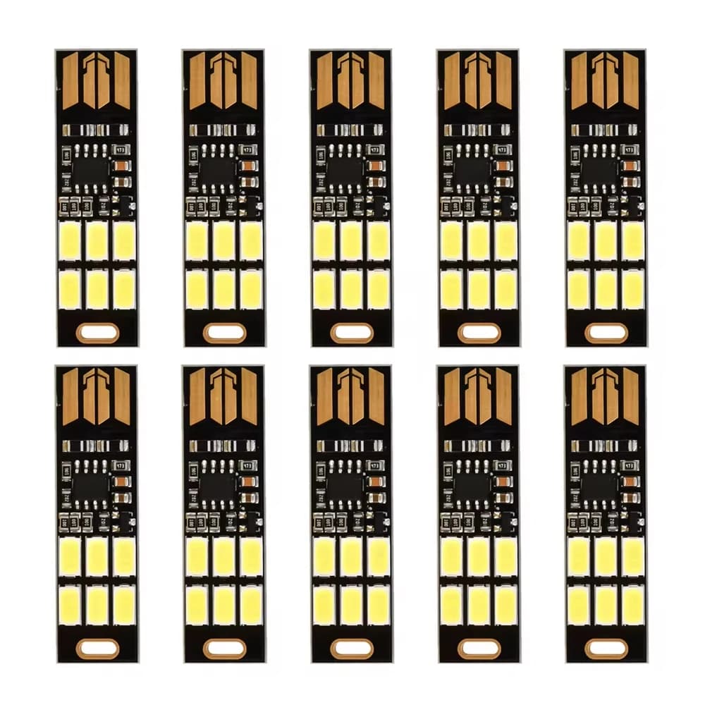 Mini USB LED Night Lamp Dimmable SMD 5730 USB Book Light Touch Control 6 leds Light For Laptop PC Book Reading Table Lamp