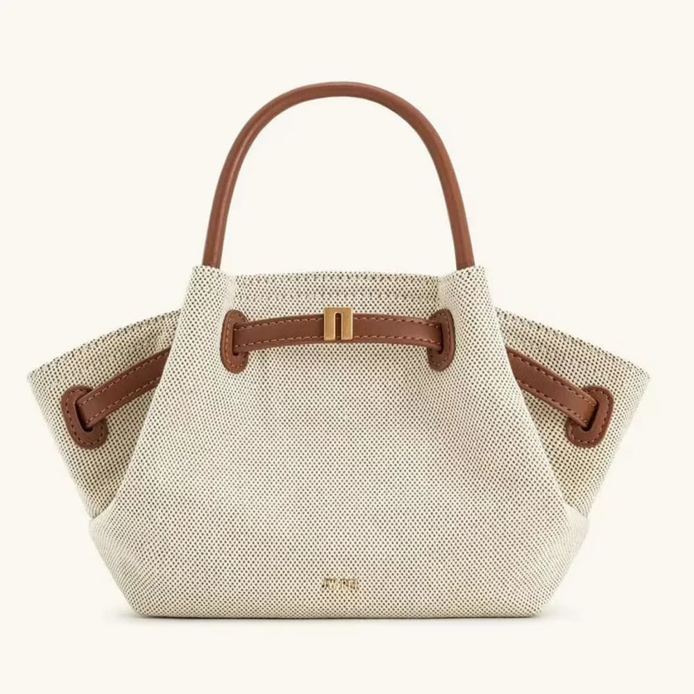 Canvas Dumpling Bun 2025 New Hana Size Women's Single Cross Shoulder Handbag сумка женская Ladies Bag Wallet брендовые сумки