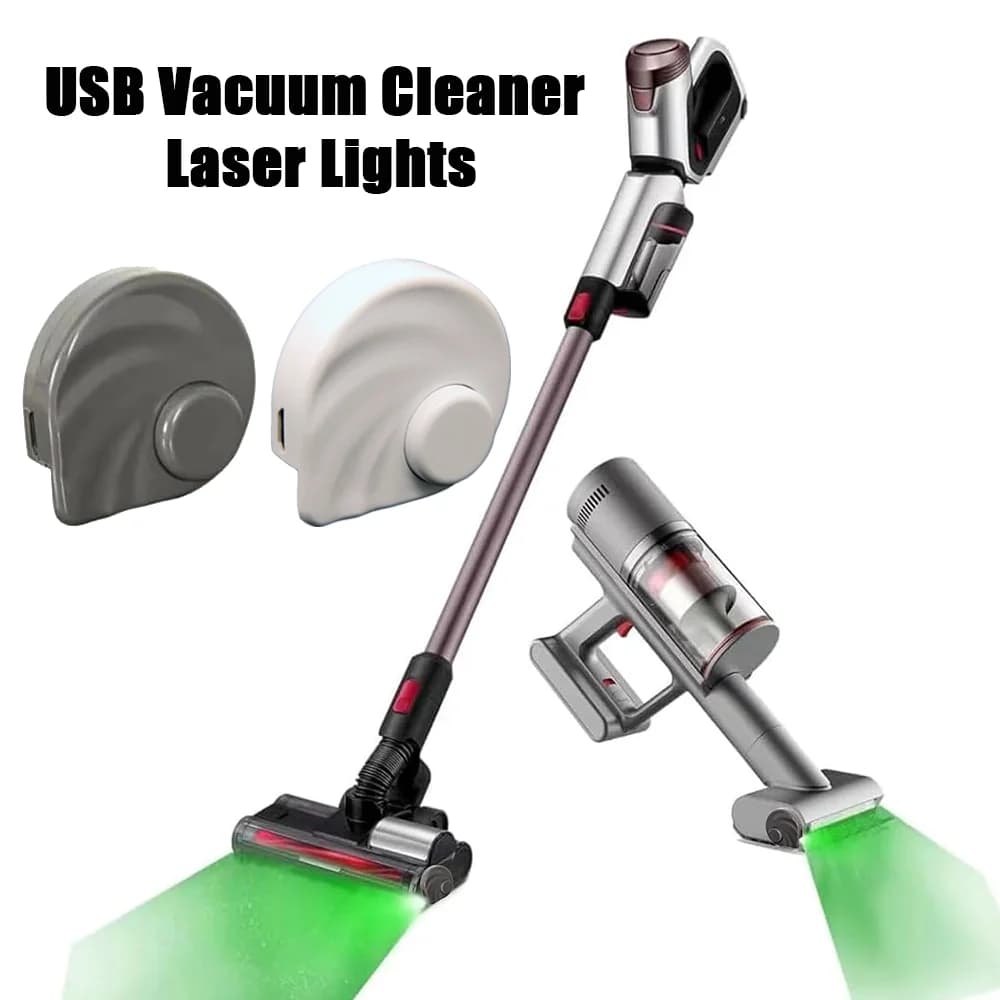 Universal Vacuum Cleaner Display Light, USB Vacuum Cleaner Laser Green Lights,Vacuum Cleaner Components