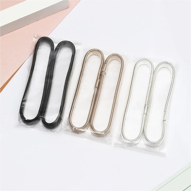 Non-slip Alloy Armband Stretch Garter Shirt Sleeve Holder Unisex Sleeve Holders Bartender Elastic Armband Accessories