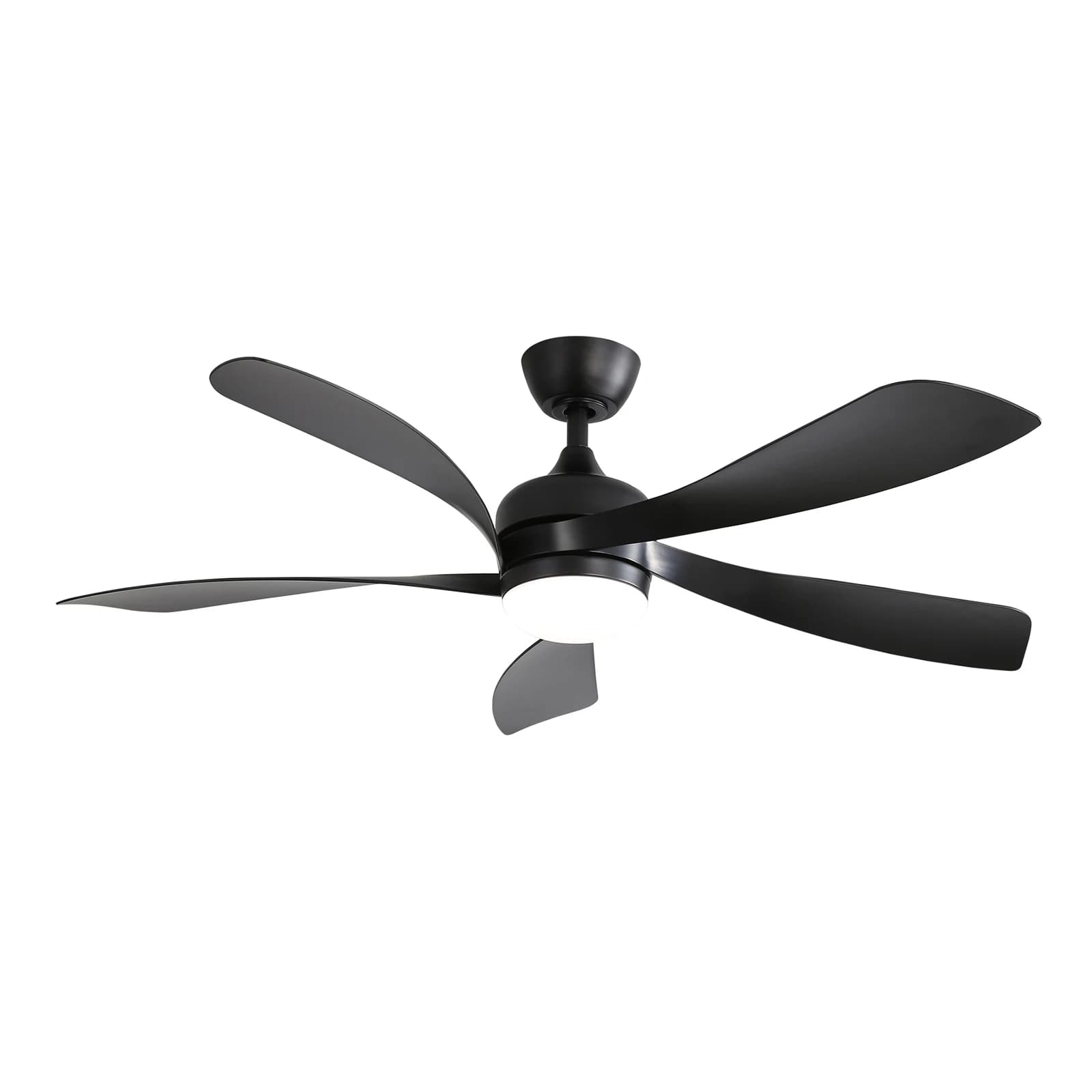 Sofucor 52-Inch 5 Blade Smart Ceiling Fan With LED DC 6-Speed High Wind Speed With Remote Control