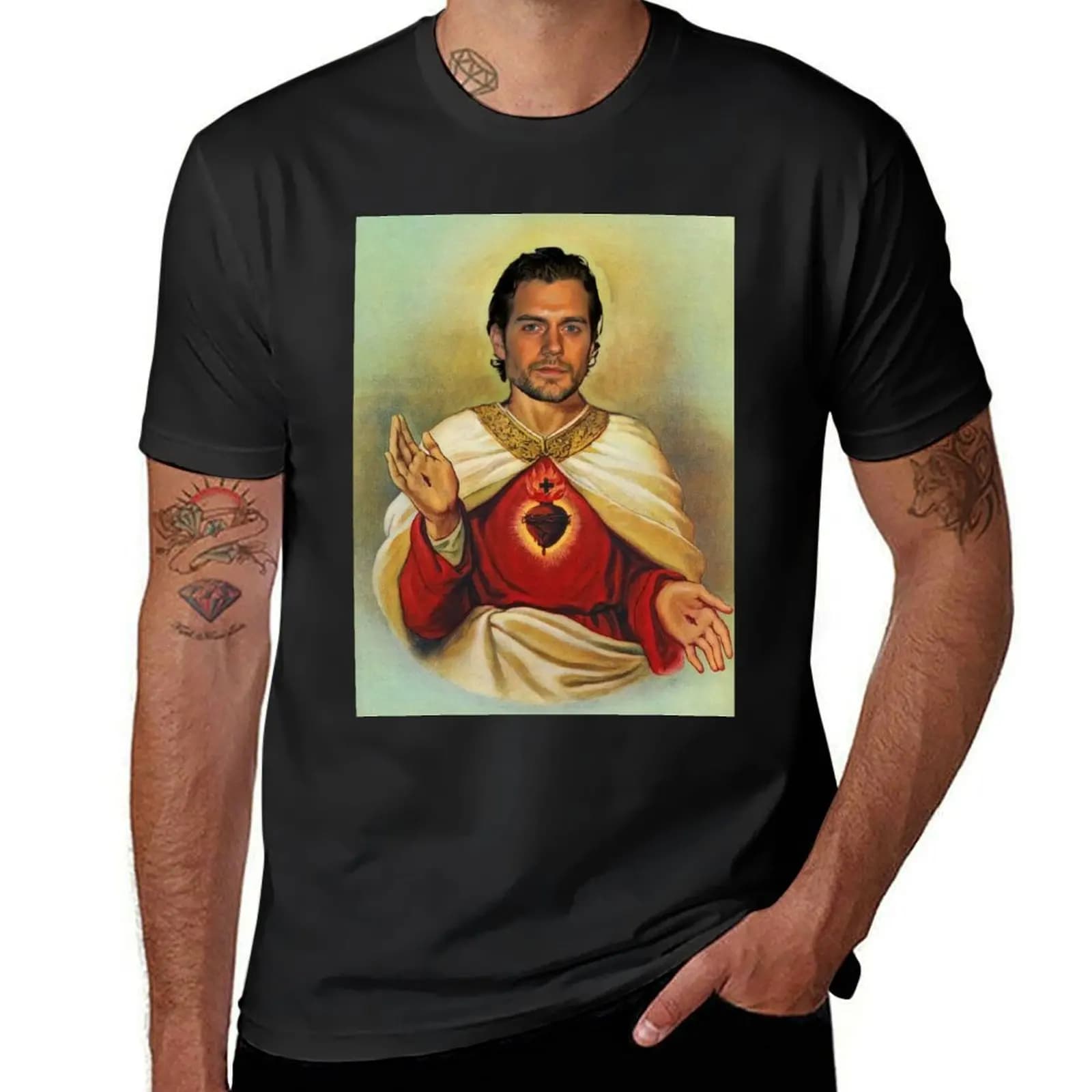henry cavill T-Shirt quick drying heavyweights aesthetic clothes men clothings