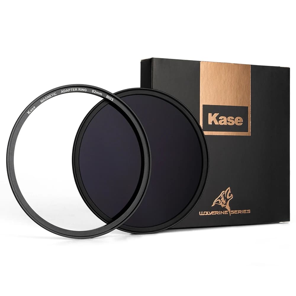 Kase Wolverine Magnetic ND100000 16.6 Stops Neutral Density ND Filter with Adapter Ring for Camera Lens Solar Eclipse