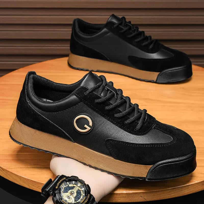 Luxury Men's Casual Shoes 2024 New High Quality Leather Shoes for Men Fashion Comfortable Sports Shoe Outdoor Men's Tennis Shoes