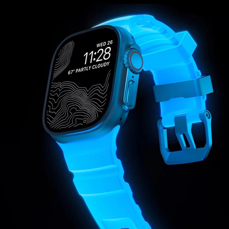 Sport Band For Apple Watch Ultra 2 10 9 8 7 6 SE 5 Silicone Titanium Breathable Bracelet Strap For iWatch 42mm 44 45mm 46mm 49mm