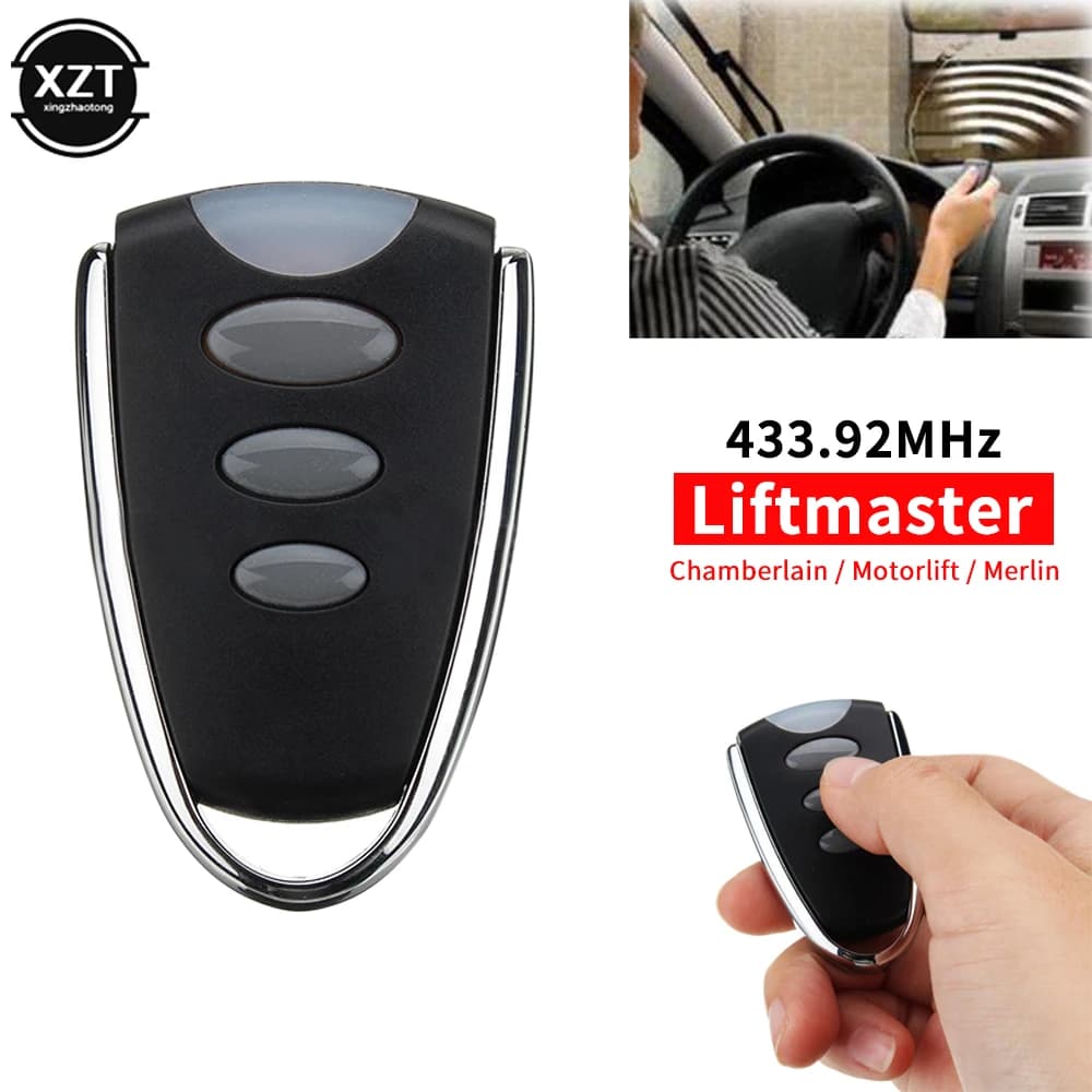 NEW Wireless 433.92MHz Gate 1527 Learning Code For Chamberlain Motorlift Liftmaster Garage Door Remote Control 433MHz Rolling