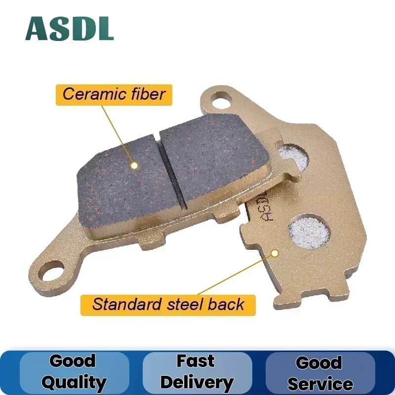 Rear Brake Pads Disc For KAWASAKI Z750 Z 750 EN650 Vulcan S ABS 2015-2022 2021 2020 EN 650 Z1000 ABS Z 1000 Z H2 Performance SE