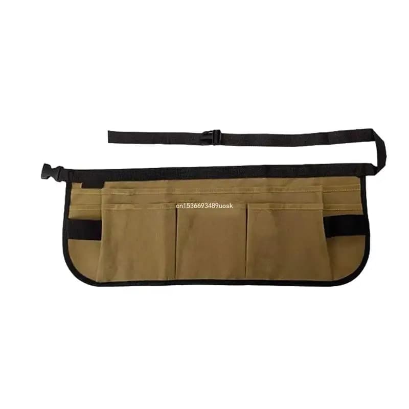 Canvas Tool Waist Bag Tool Apron For Efficient Organizing Of Gardening Technician Tool MultiPockets Tool Holder