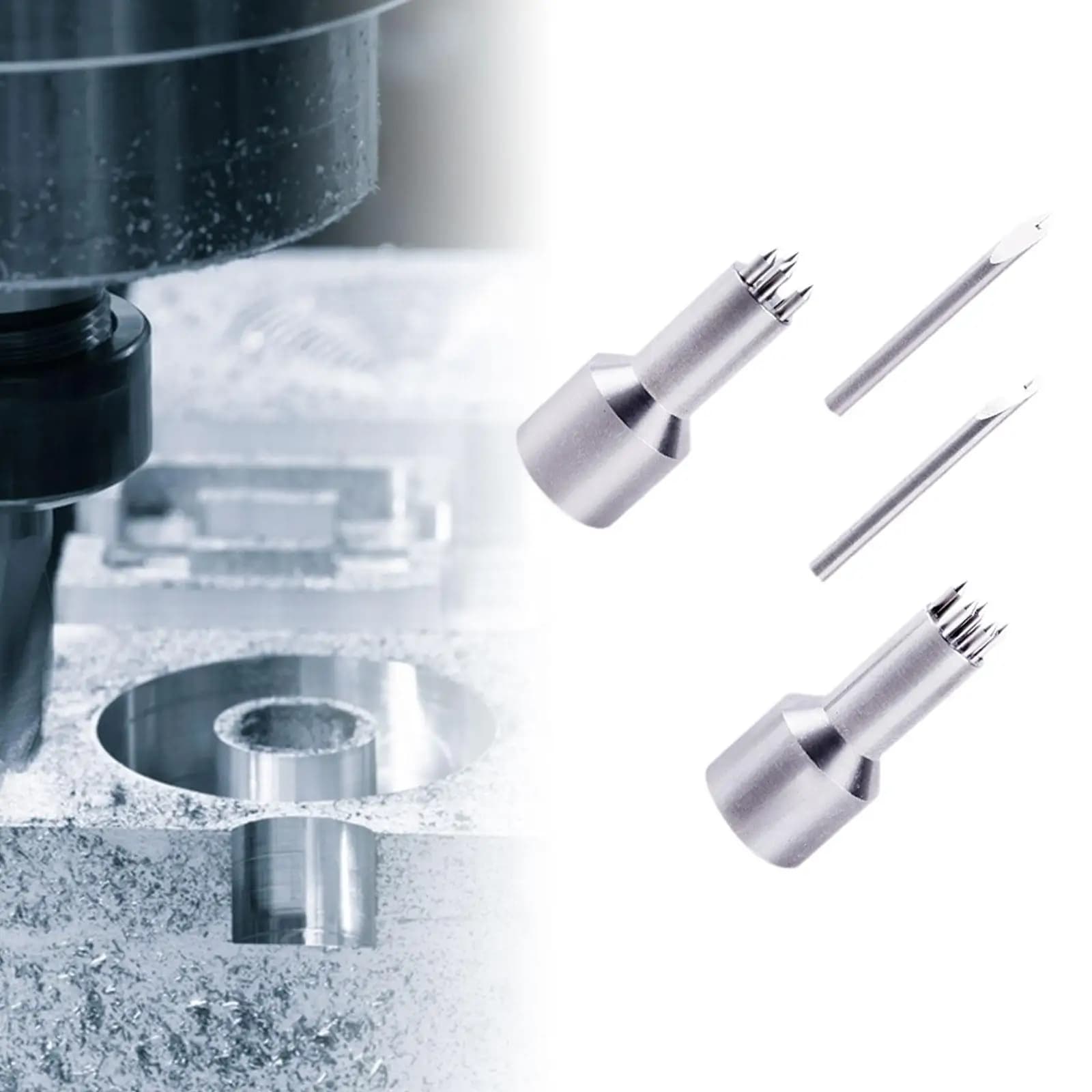 4x Circle Drawing Set Portable Detail Device Precision Tool DIY Crafting for Repairing Building Model Making Hobby Fixing