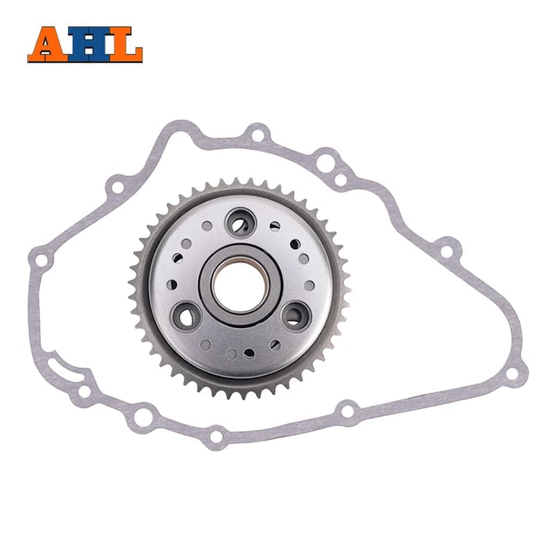 Motorcycle One Way Starter Bearing Clutch Assy & Cylinder Gasket Kit For Kawasaki ER5 ER500 454LTD EN450A Ninja EX500A EX500D
