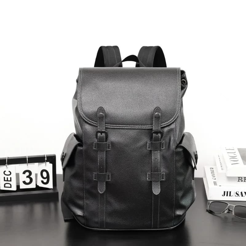 New Style Men Backpack Fashion Casual Softback Large Capacity Travel Backpack Men 13 Inch Laptop Bag Multiple Pockets Schoolbag