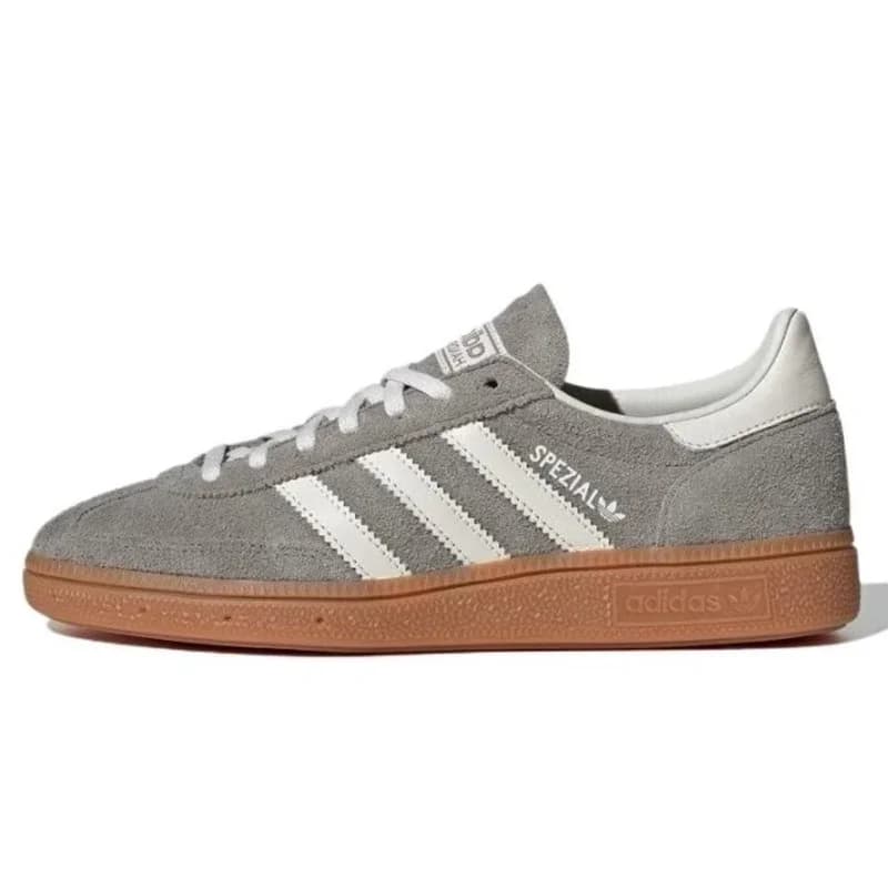 Adidas Originals Handball Spezial Silver Pebble Grey Low Fashion Men Women Skateboarding Shoes Couples Casual Sneakers IG1966