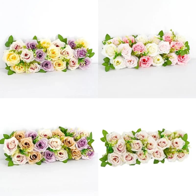 50CM Artificial Silk Flower Wedding Decoration Floor Arrangement Finished Product Indoor Background Wall Hotel Stage Decoration
