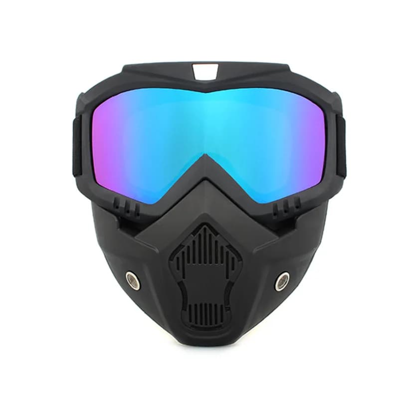 2025 NEW Outdoor Sports Windproof Mask Goggle HD Motorcycle Glasses Snowboard Eyewear Riding Motocross Summer UV Sunglasses