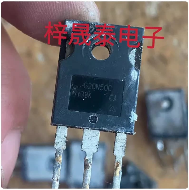 AMSS 5pcs Used G20N50C TO-247 imported disassembly original word high-power MOSFET 20A/500V measured