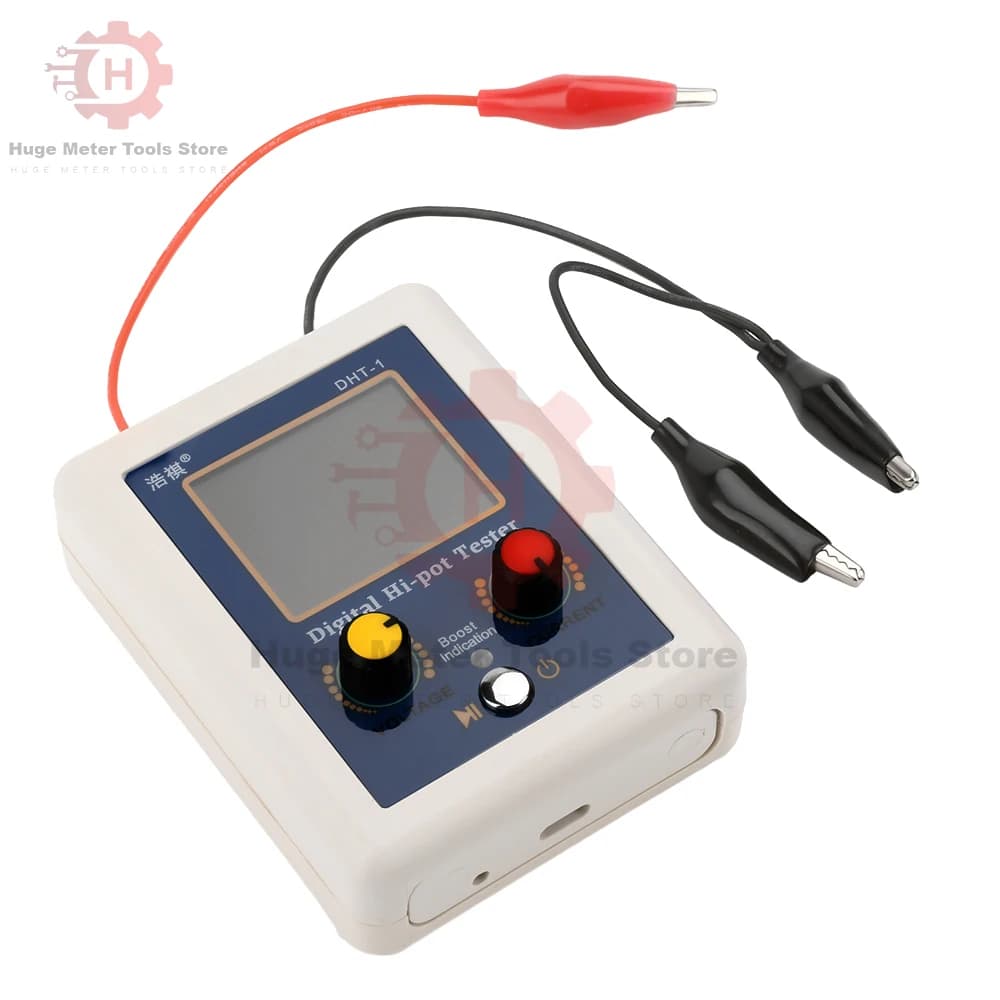 DHT-1160x128 TFT Color Display Transistor Withstand Voltage Tester Digital Type-c Interface Voltage Resistance Capacity Tester