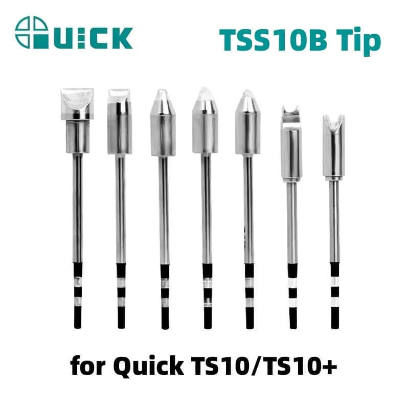 QUICK TS10/TS10+ Soldering Handle Tip, QUICK TSS10B Series Iron Tips Accessories Tool