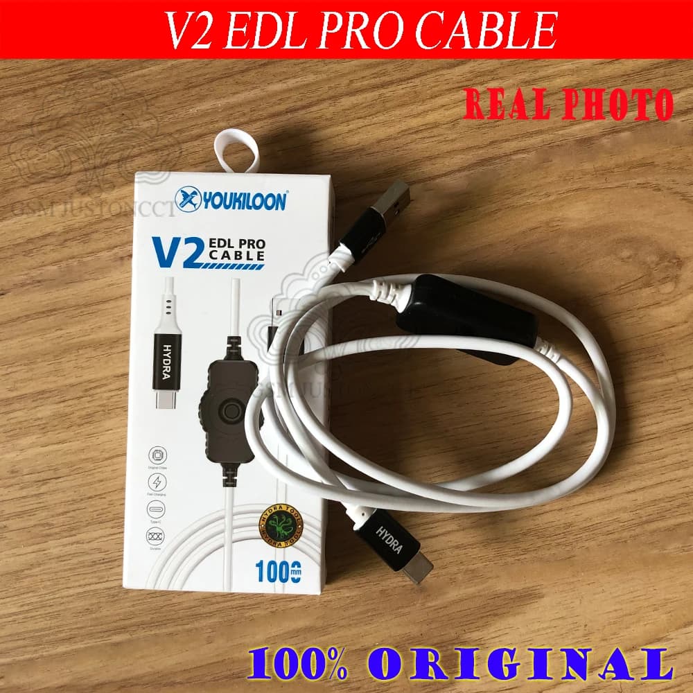 New EDL PRO V2 cable for Type c qualcomm device