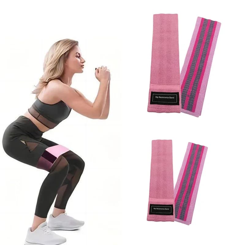 1PC Squat Stretch Resistance Band Hip Fitness Training Tension Band Yoga Exercise Training Band Portable Exercise Equipment Home