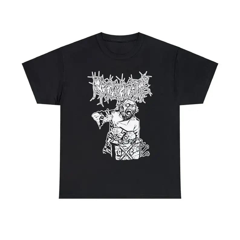 Regurgitate Goregrind T Shirt Vintage Core Disgorge Last Days Of Humanity Nasum Agathocles Impetigo Mortician Artery Eruption