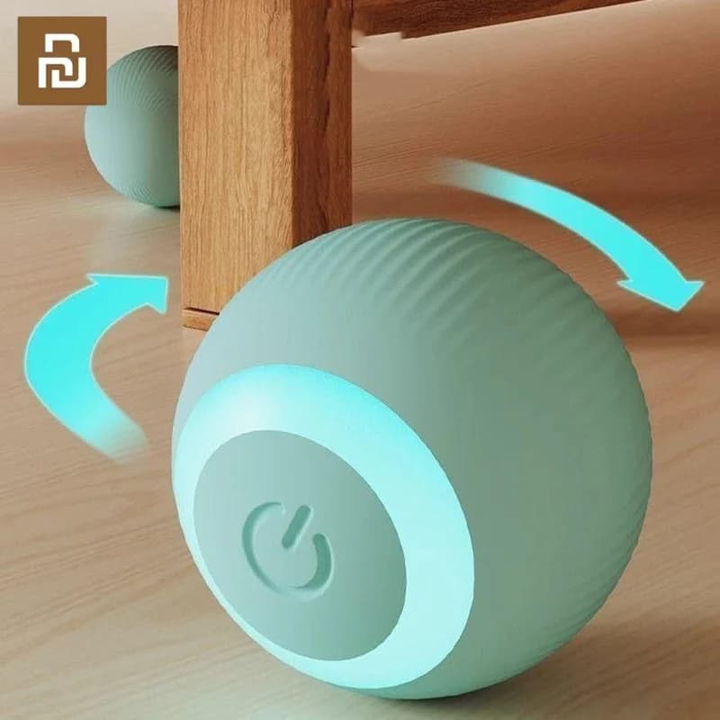 Xiaomi Cat Interactive Ball Smart Cats Toy Electronic Interactive Playing Pet Toys Indoor Automatic Rolling Magic Ball Supplies