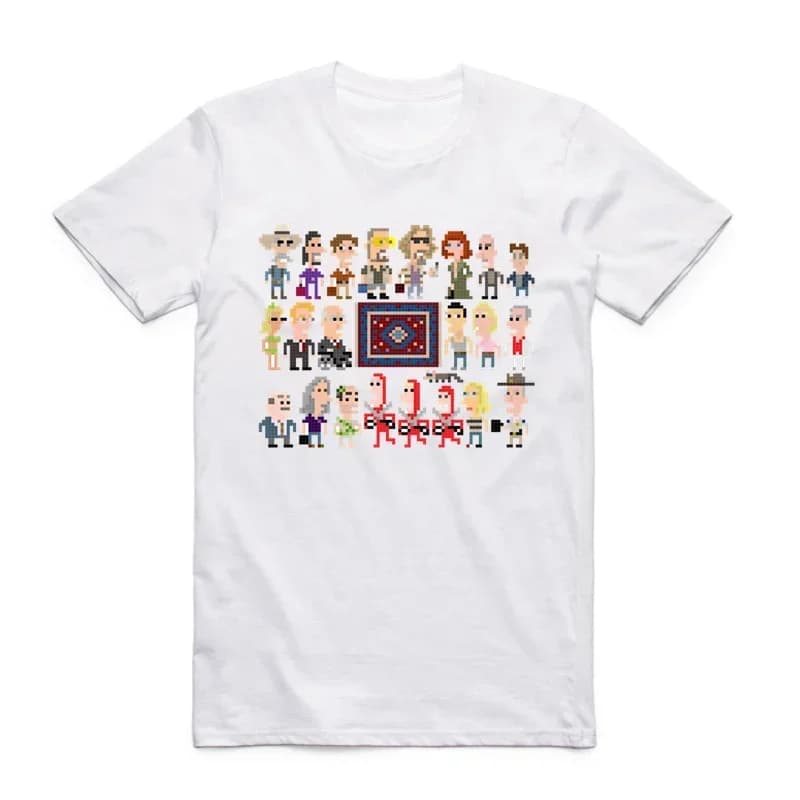 Asian Size Men And Women Printing The Big lebowski T-shirt O-Neck Short Sleeves Jeff Bridges Coen Brothers T-shirt HCP4142