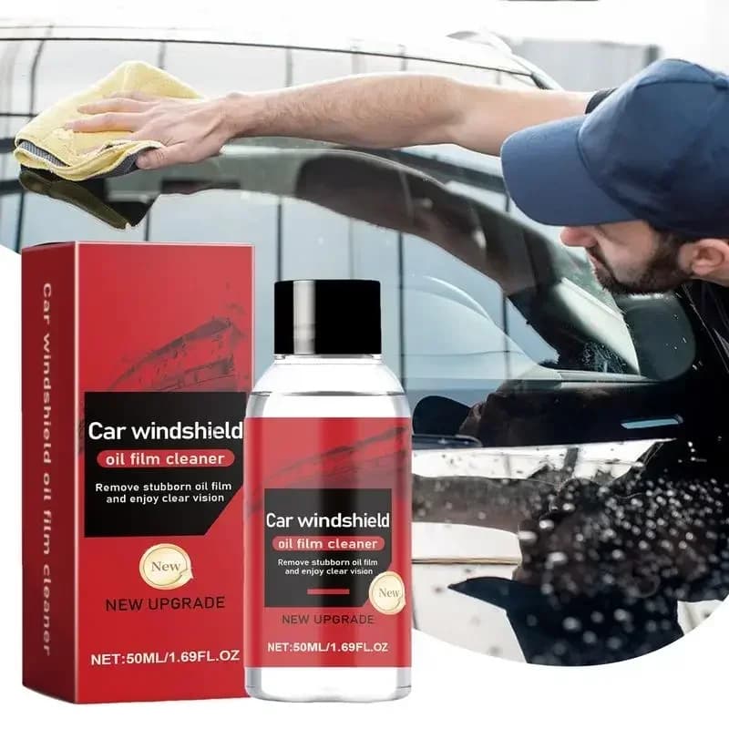 Car Windshield Oil Film Cleaner Clear Vision Decontamination Renovation Cleaner