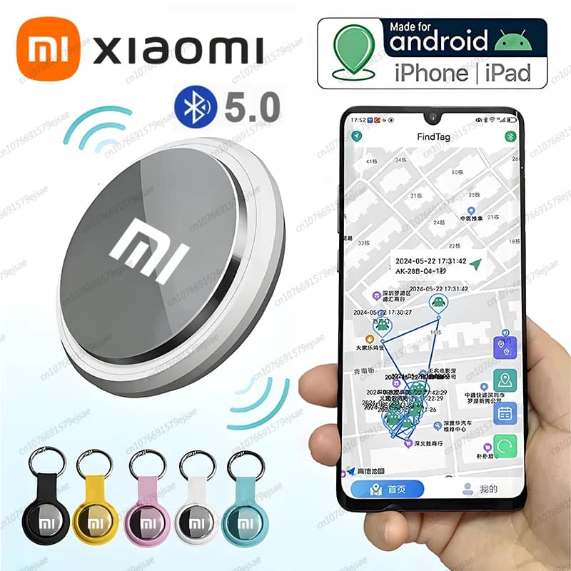 Xiaomi Mini Smart Anti-Lost Tracker Reminder For Pets Kids Bag Wallet Bluetooth 5.0 GPS Device Air Tag Finder Tracking Locator