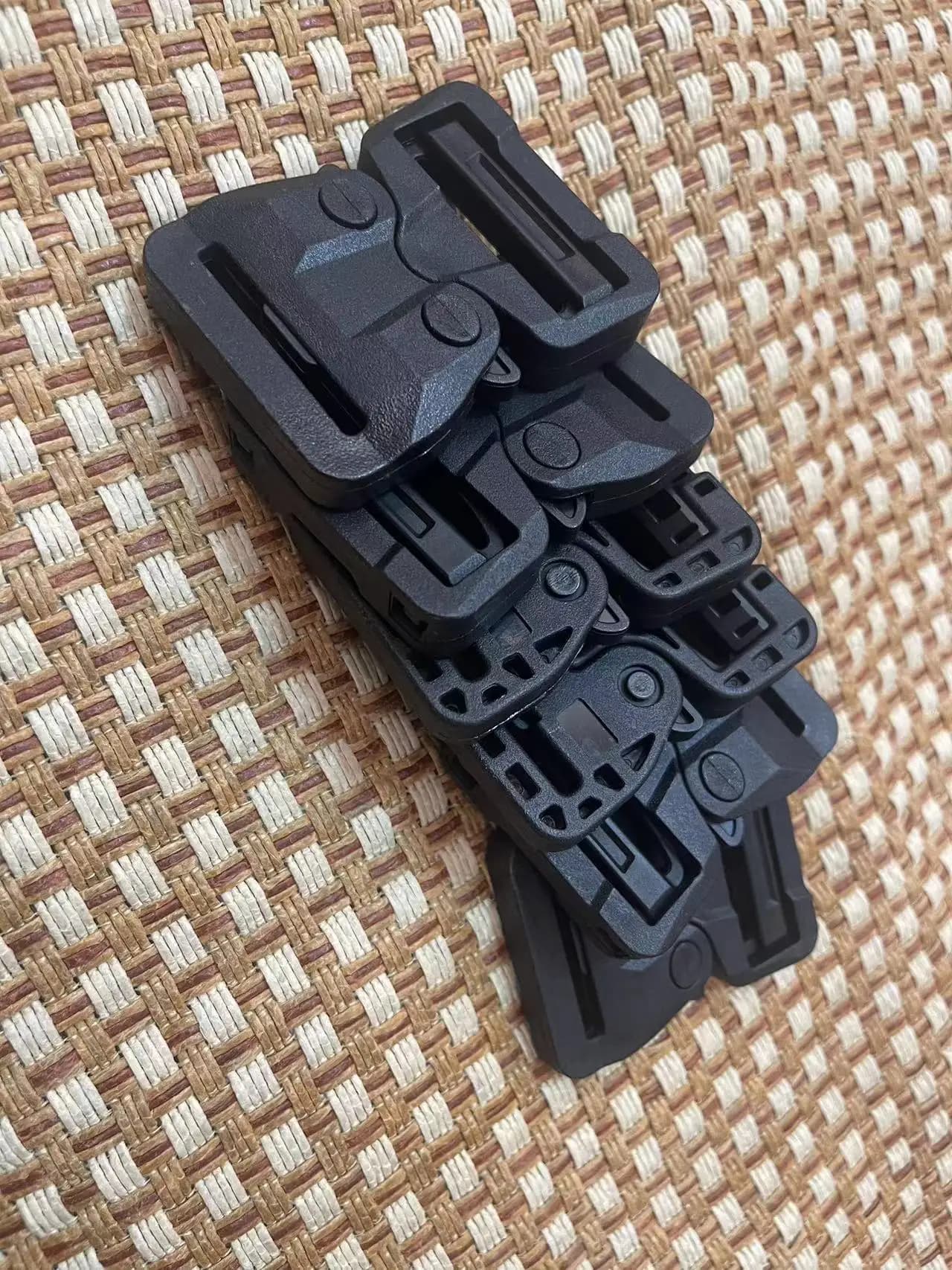 SEWING ACCESSORIES Plastic Side Release Buckle  38mm Belt sport pant belt buckle replacement Collars, Leashes