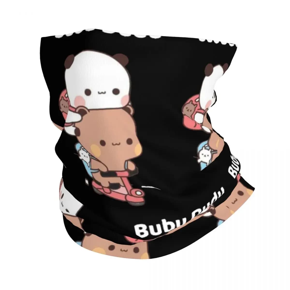 Bubu And Dudu Neck Gaiter Printed Unisex Face Mask Scarf Warm Headband Hiking Windproof