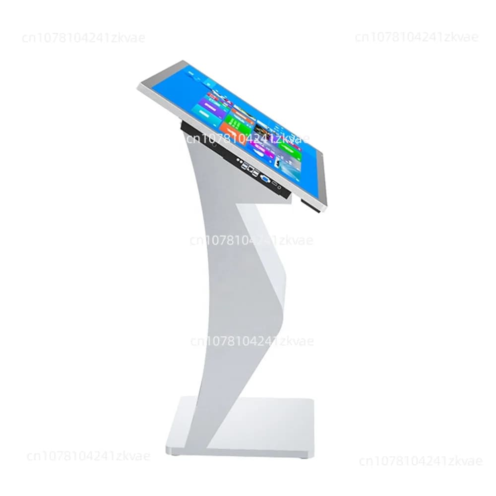 Horizontal All in One Stand Touch Screen Self Service Kiosk for 10-point Android System and Win System 32" LED Screen 1920 *1080